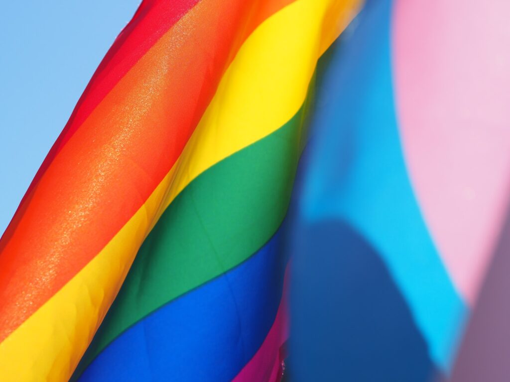 Colores de la bandera arcoiris lgbt