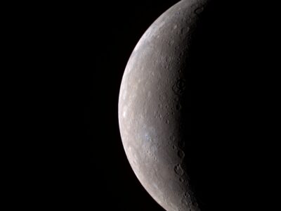 Colores del planeta mercurio, primer planeta del sistema solar